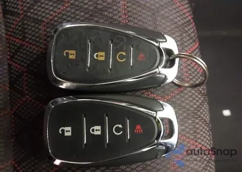 2017 Chevrolet Sonic Lt Auto из США, поврежденный, VIN 1G1JD6SG1H4137581